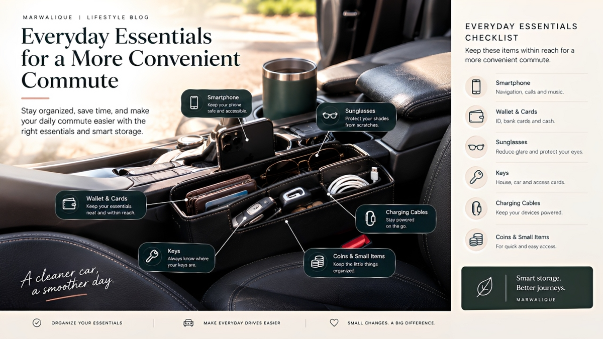 Everyday Essentials for a More Convenient Commute