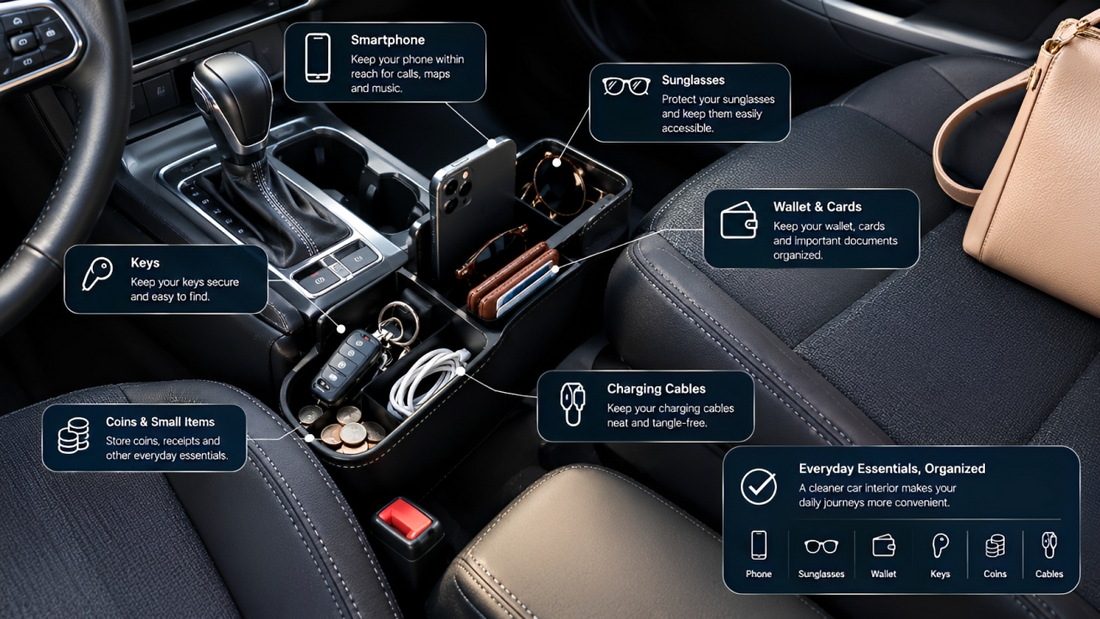 How to Keep Everyday Essentials Within Reach in Your Car